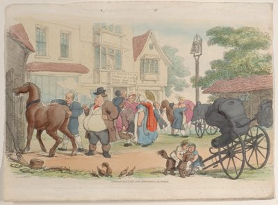 Placa 27, de World in Miniature, 1816., 1816. de Thomas Rowlandson