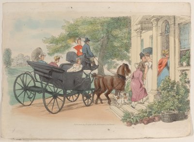 Placa 28, de World in Miniature, 1816., 1816. de Thomas Rowlandson