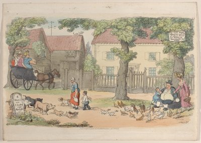 Placa 32, de World in Miniature, 1816., 1816. de Thomas Rowlandson