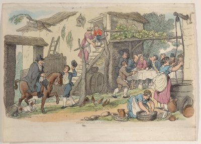 Placa 34, de World in Miniature, 1816., 1816. de Thomas Rowlandson