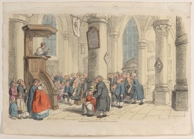 Placa 38, de World in Miniature, 1816., 1816. de Thomas Rowlandson