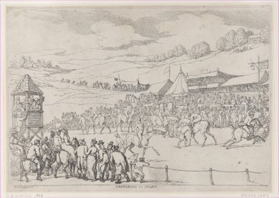 Preparando-se para começar, 30 de setembro de 1811., 30 de setembro de 1811. de Thomas Rowlandson