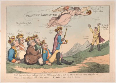 Profecia Explicada, 17 de setembro de 1808., 17 de setembro de 1808. de Thomas Rowlandson