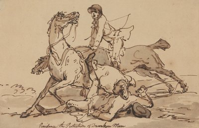 Providência — A Proteção dos Homens Embriagados de Thomas Rowlandson