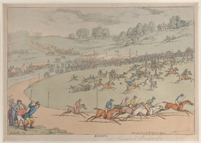 Racing, 20 de outubro de 1811., 20 de outubro de 1811. de Thomas Rowlandson