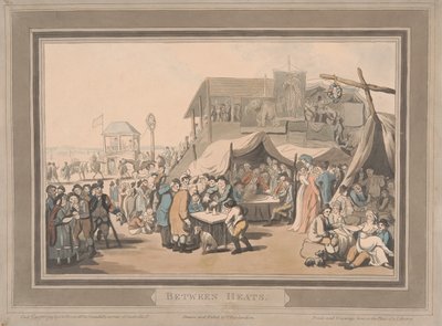 Corridas [conjunto de seis]:  4. Entre as eliminatórias de Thomas Rowlandson