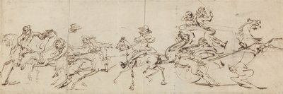 Acidentes de motocicleta e de carro de Thomas Rowlandson