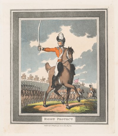 Right Protect, 1º de setembro de 1798., 1º de setembro de 1798. de Thomas Rowlandson