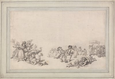 Patinar no Serpentine de Thomas Rowlandson