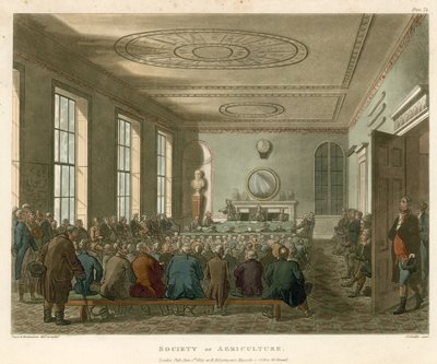 Sociedade da Agricultura de Thomas Rowlandson