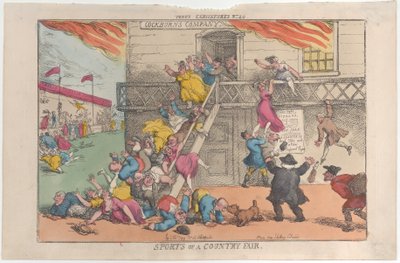 Sports of a Country Fair, 5 de outubro de 1810., 5 de outubro de 1810. de Thomas Rowlandson