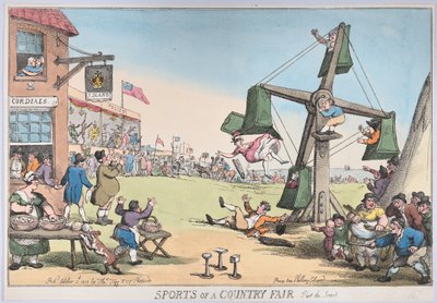 Sports of a Country Fair, Part the Second, 5 de outubro de 1810., 5 de outubro de 1810. de Thomas Rowlandson