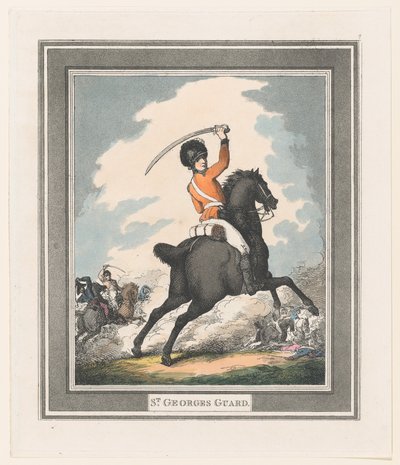 Guarda de São Jorge, 1798., 1798. de Thomas Rowlandson