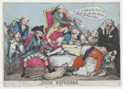 Açougues do Estado, 28 de janeiro de 1789., 28 de janeiro de 1789. de Thomas Rowlandson