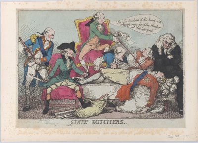 Açougues do Estado, 28 de janeiro de 1789., 28 de janeiro de 1789. de Thomas Rowlandson