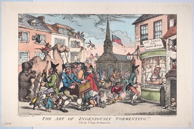 A arte de atormentar engenhosamente, 8 de fevereiro de 1808., 8 de fevereiro de 1808. de Thomas Rowlandson