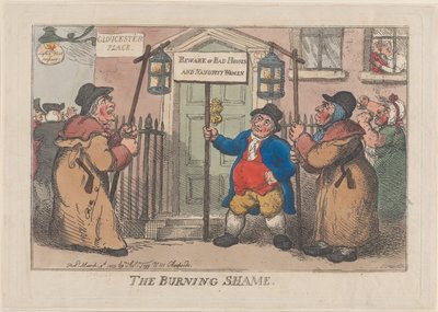 A vergonha ardente, 9 de março de 1809., 9 de março de 1809. de Thomas Rowlandson