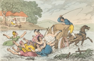 The Carter and the Gipsies, 10 de maio de 1815., 10 de maio de 1815. de Thomas Rowlandson