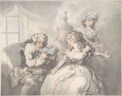 O Conhecedor de Thomas Rowlandson