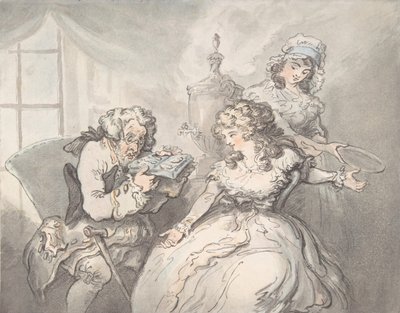 O conhecedor, 1780-1800. de Thomas Rowlandson