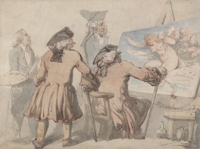 Os Conhecedores de Thomas Rowlandson