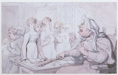 A senhora cruel de Thomas Rowlandson