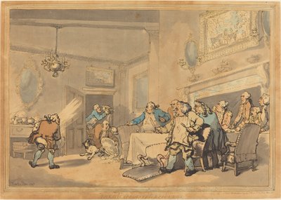 Os Epicuros Desapontados de Thomas Rowlandson