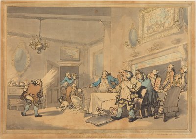 Os Epicuristas Desiludidos de Thomas Rowlandson