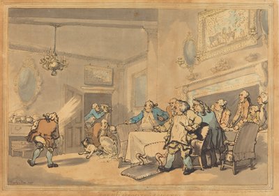 The Disappointed Epicures, 1787. de Thomas Rowlandson