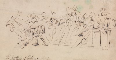 A Derrota da Duquesa de Gordon de Thomas Rowlandson
