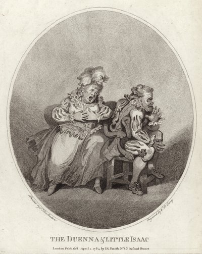 O Duenna e o Little Isaac de Thomas Rowlandson