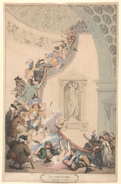 A exposição «Stare-Case» de Thomas Rowlandson