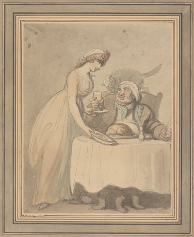 The Gourmand de Thomas Rowlandson