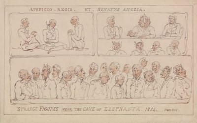 O Grão-Mestre ou As Aventuras de Qui Hi no Hindustão de Thomas Rowlandson