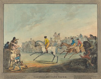 O Corredor Altamente Determinado de Thomas Rowlandson