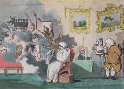 O hipocondríaco de Thomas Rowlandson