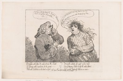 O Incurável, 4 de abril de 1784., 4 de abril de 1784. de Thomas Rowlandson