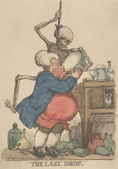 The Last Drop, 5 de abril de 1801., 5 de abril de 1801. de Thomas Rowlandson