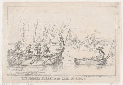 O Egberto Moderno, ou O Rei dos Reis, 8 de janeiro de 1789., 8 de janeiro de 1789. de Thomas Rowlandson