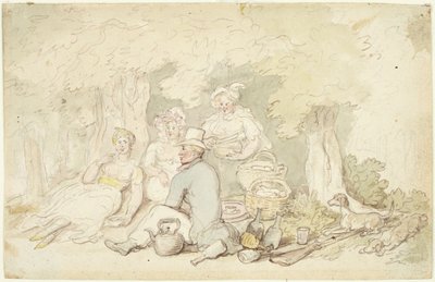 O piquenique de Thomas Rowlandson