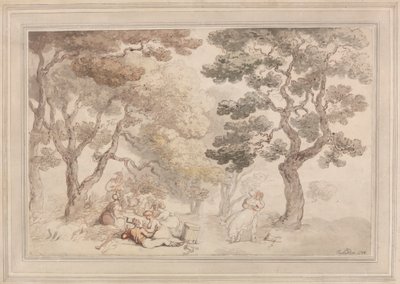 O piquenique de Thomas Rowlandson