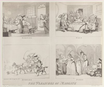 The Pleasures of Margate, 25 de Julho de 1800, 25 de Julho de 1800. de Thomas Rowlandson