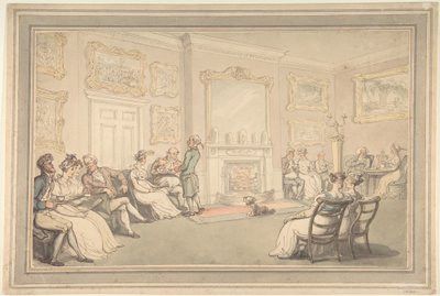 A Recepção de Thomas Rowlandson