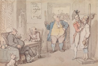 O Oficial de Recrutamento de Thomas Rowlandson