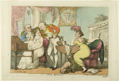 Os Rivais de Thomas Rowlandson