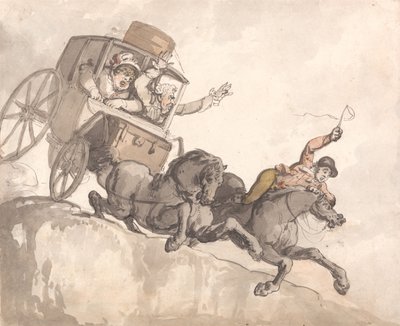 O Treinador Fugitivo de Thomas Rowlandson