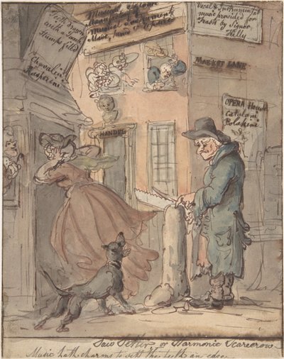 O Ajustador de Serras de Thomas Rowlandson