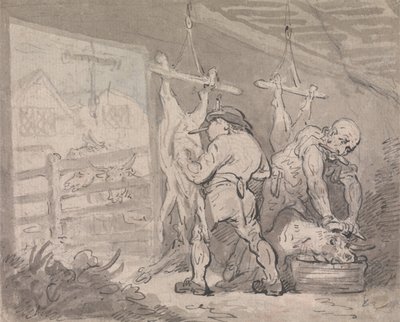 O Matadouro de Thomas Rowlandson
