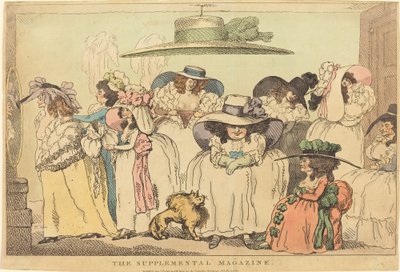 A revista complementar de Thomas Rowlandson