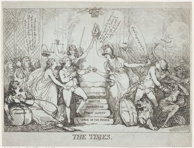 The Times, dezembro de 1788., dezembro de 1788. de Thomas Rowlandson
